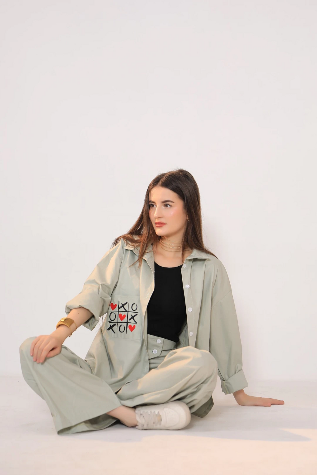 Playful Statement-Mint Green