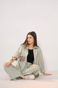 Playful Statement-Mint Green