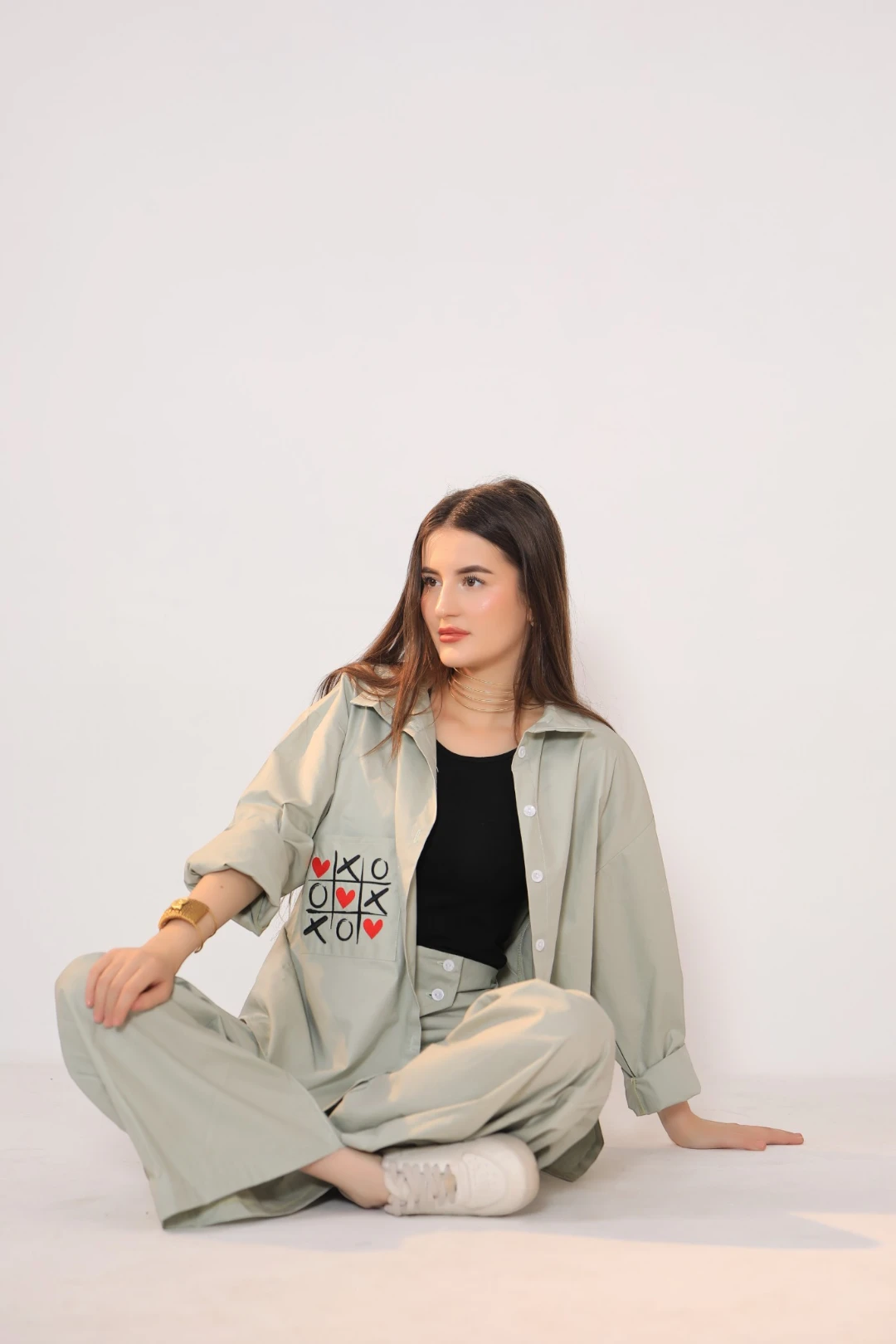 Playful Statement-Mint Green