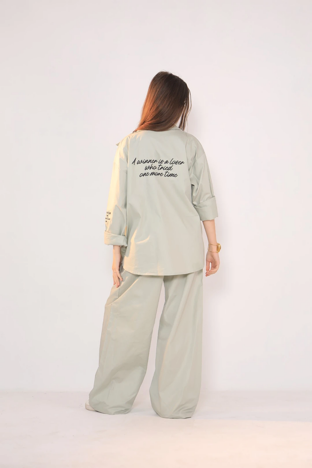 Playful Statement-Mint Green