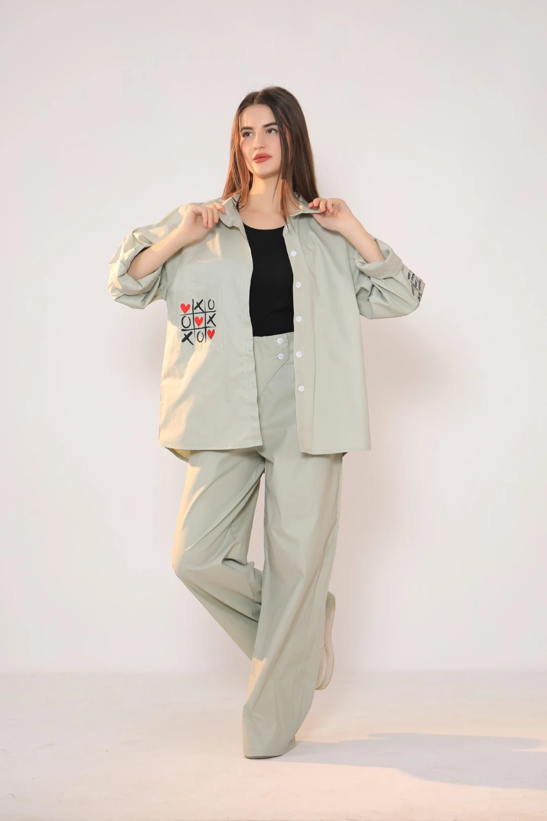 Playful Statement-Mint Green