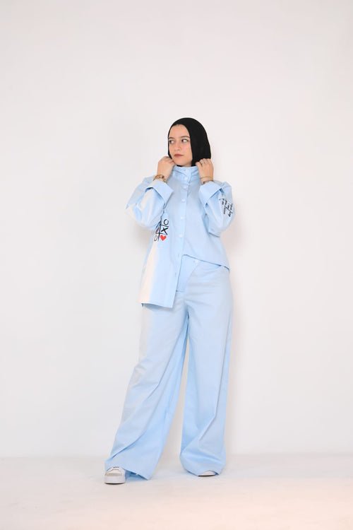 BABY BLUE PLAYFUL STATEMENT SET (Copy)